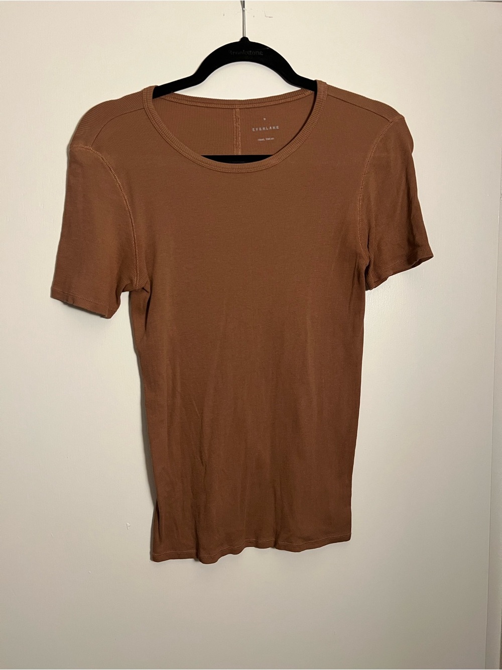 Everlane Luxe Rib Crew Tee